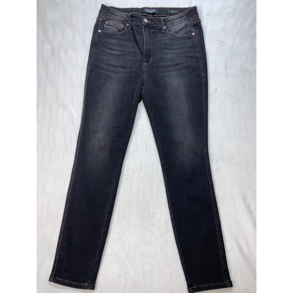 Judy Blue Los Angeles Jeans Womens 15/32 Black Skinny Fit High Rise Casual‎ - Picture 2 of 9
